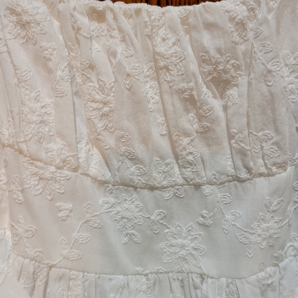 Loop Girls Eyelet Embroidered Dress - Picture 1 of 6